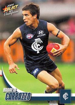 2009 Select AFL Champions #30 Andrew Carrazzo Front